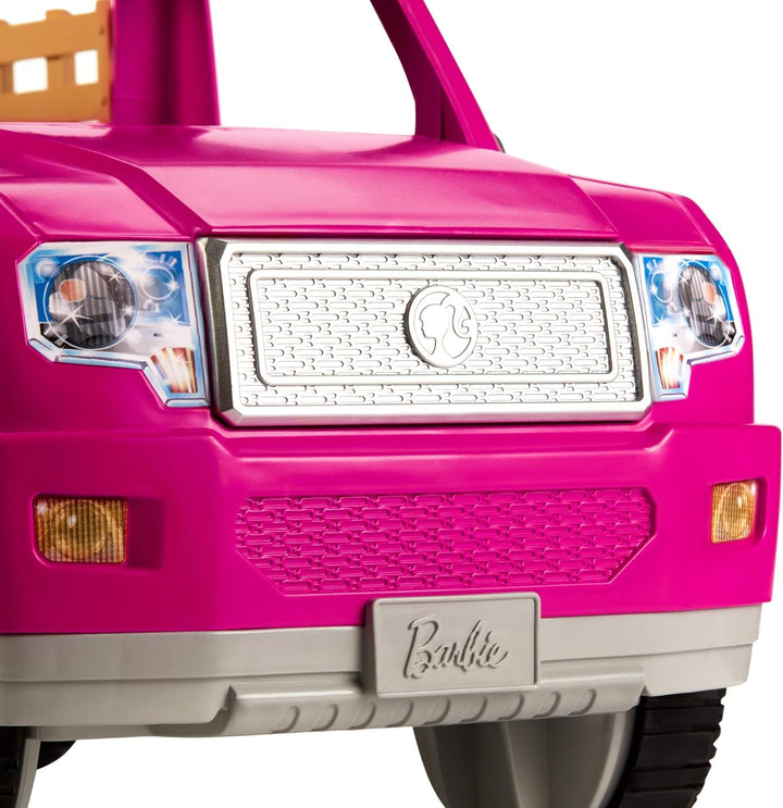 Barbie GWW29 - „Spass auf dem Bauernhof“ Fahrzeug- und Puppenset mit Zubehörteilen, ab 3 Jahren