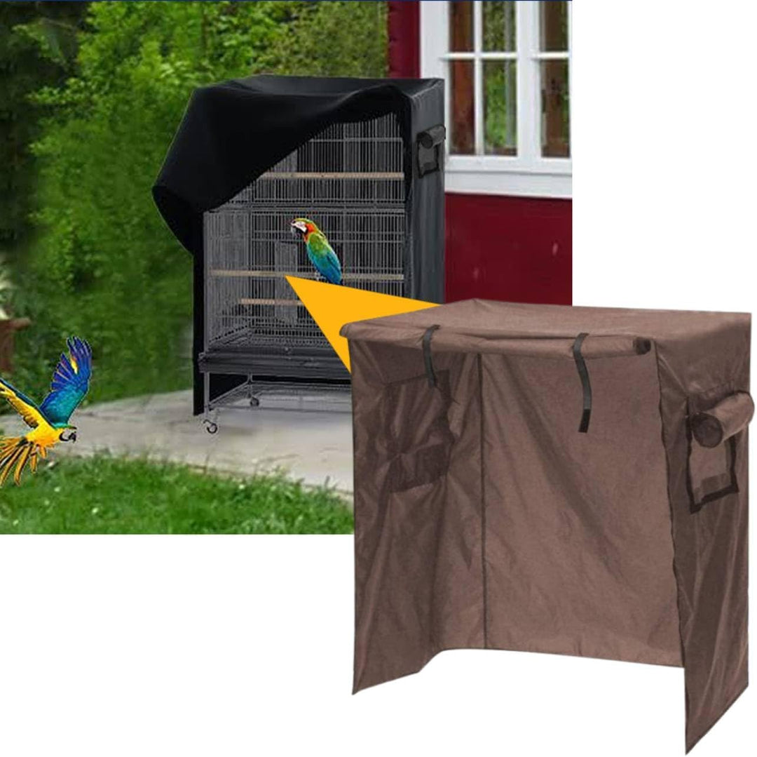 HERCHR Vogelkäfig Schutzhülle, VogelkäFigabdeckung Multifunktionale Lichtdichte, Abdeckung Für Papag