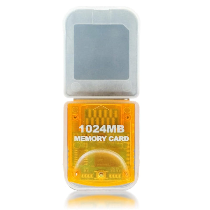WiCareYo 1024MB Speicherkarte Memory Card für Gamecube oder Wii Konsolen, 1024Mb