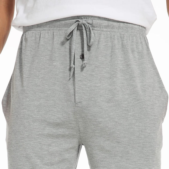 North Bund Herren Schlafanzughose Kurz Pyjamahose 2er Pack Schlafshorts Freizeithose Sommer Nachtwäs