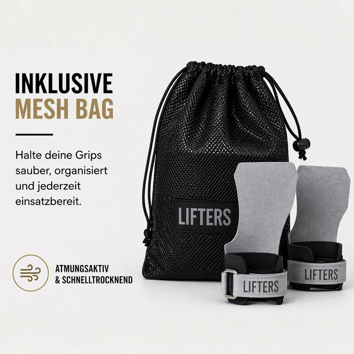 Lifters Hand Grips Elite Series – Starker Grip ohne Chalk – CrossFit &amp; Functional Fitness Griffpolst