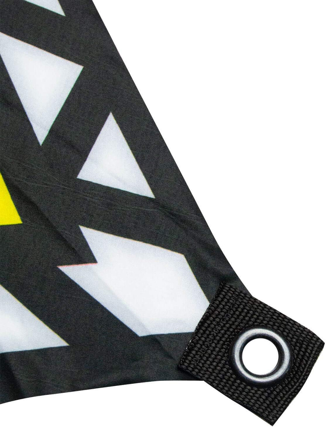 PSYWORK Schwarzlicht Segel Spandex | Goa Space Dragon Two | 2 x 3,75m | UV-aktiv | Leuchtend | Wandt