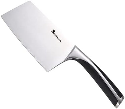 MasterPRO Elegance | 17,5 cm Hackmesser | Hochwertiges Edelstahl-Hackmesser | Matte Oberfläche | Erg