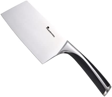 MasterPRO Elegance | 17,5 cm Hackmesser | Hochwertiges Edelstahl-Hackmesser | Matte Oberfläche | Erg