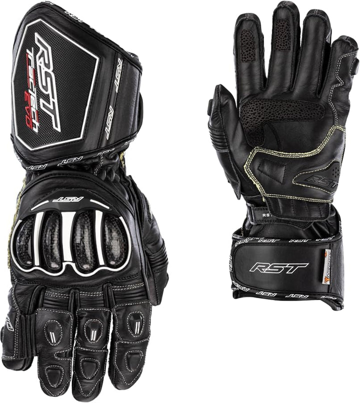 RST Tractech Evo 4 Motorradhandschuhe Schwarz XS