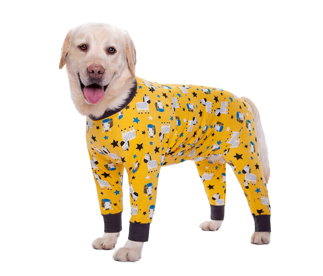 BT Bär Grosse Hundekleidung, Elastische Pet Onesie Schützen Gelenke Anti-Haar Anti Lecken, Wundschut