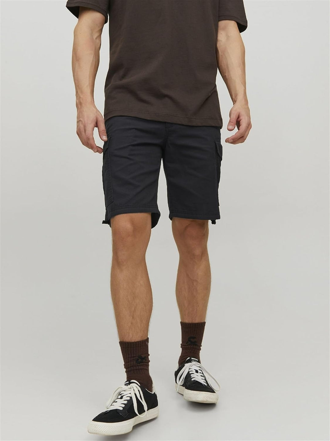 JACK & JONES Herren Cargoshorts Jpstmarley Jjcargo Shorts Ana Sn S Crockery, S Crockery