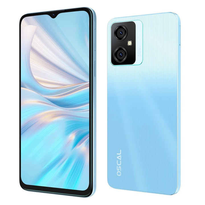 OSCAL C70 Android 12 Handy Ohne Vertrag, Octa-Core 10GB+128GB (2TB TF-Erweiterung), 50MP+8MP Kamera,