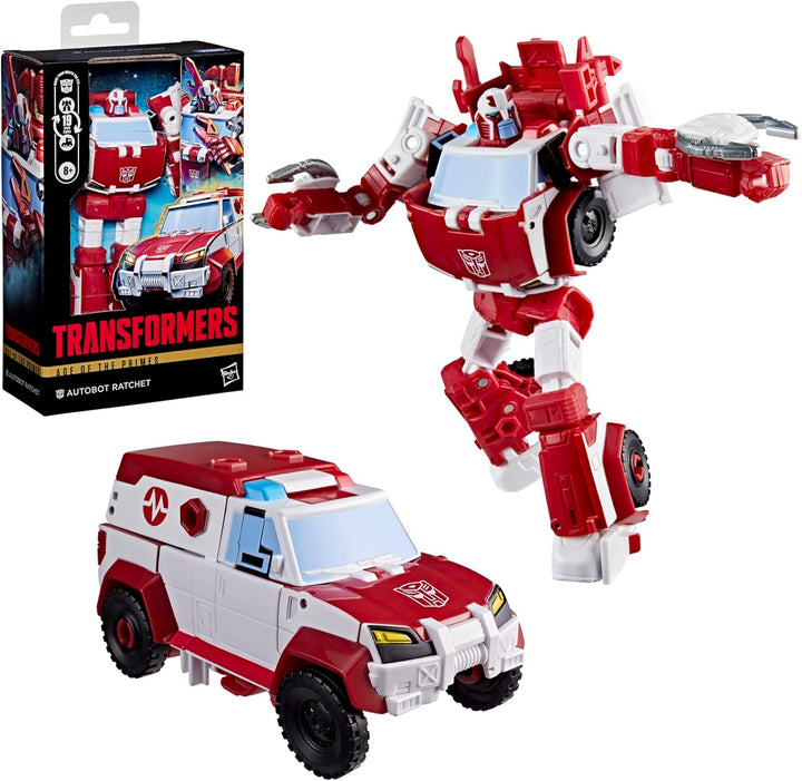 Transformers Age of The Primes Autobot Ratchet, verwandelbare Deluxe-Klasse Action-Figur (14,5 cm),