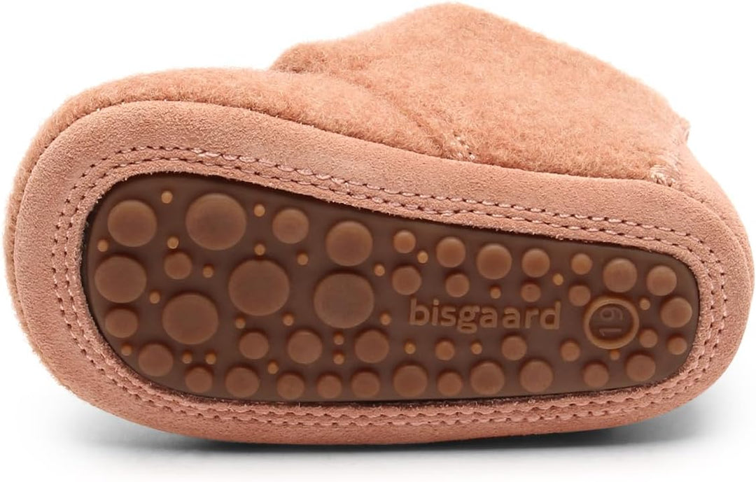 Bisgaard Unisex Kinder Baby Wool Niedrige Hausschuhe 22 EU Rose, 22 EU Rose