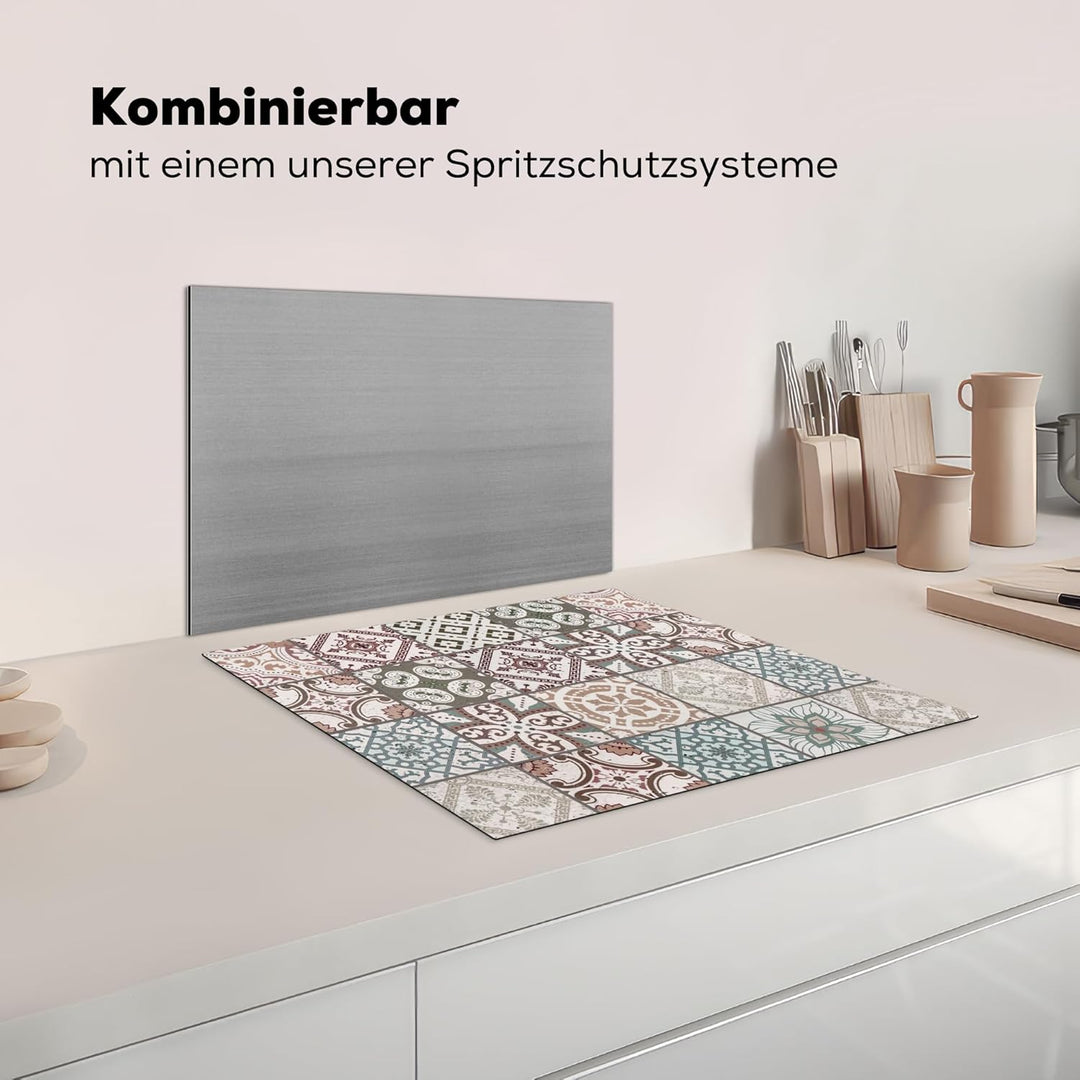 KitchenYeah© Herdabdeckplatte Einteilig Ceranfeld Abdeckplatte für Induktionsschutz Ceranfeldabdecku