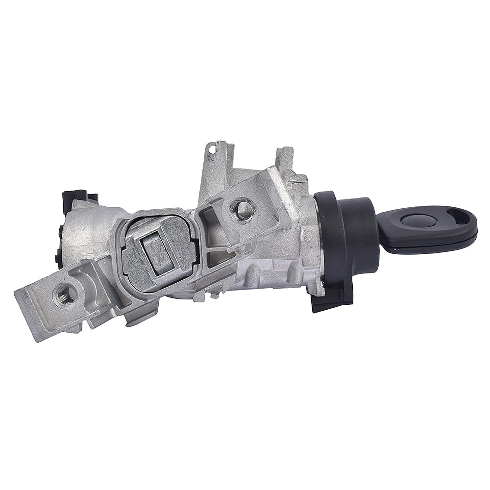 Flynsu Zündschalter mit Sperrzylinder Schlüssel für 1.4L 1.8L 2.0L 2006-2011 1K0905841 1K0905851B 1K