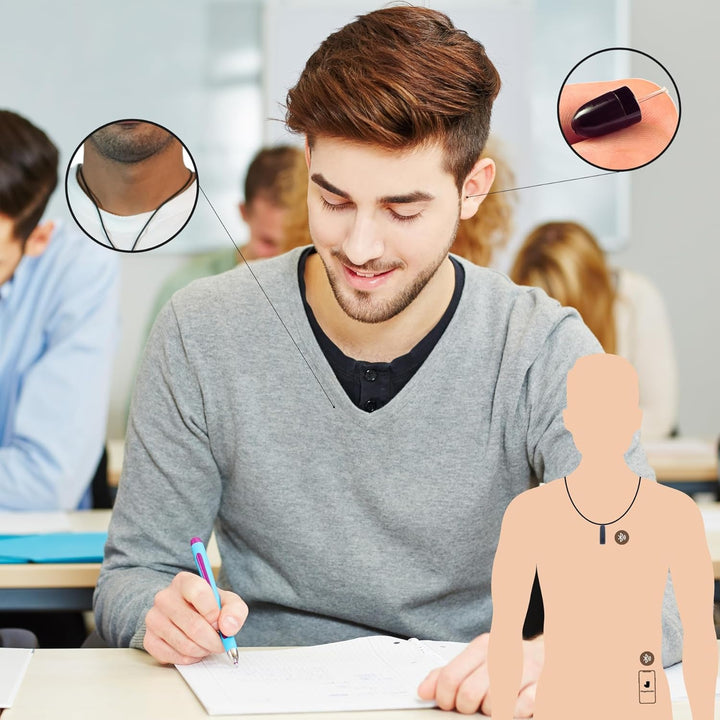 PingaOculto Spion Kopfhörer Bluetooth Prüfung Mini VIP Pro Unsichtbare Kopfhörer Handy mit Mikrofon