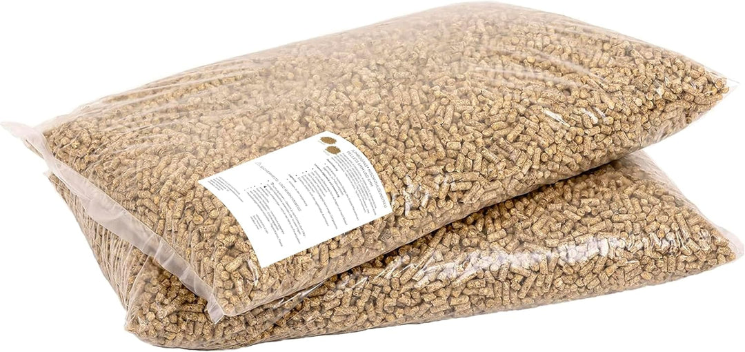 Jumbogras® Einstreu-Pellets aus Miscanthus|Elefantengras als Gross-Tier & Pferdeeinstreu, statt Stro