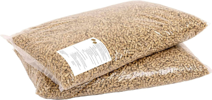 Jumbogras® Einstreu-Pellets aus Miscanthus|Elefantengras als Gross-Tier & Pferdeeinstreu, statt Stro