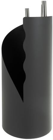 Kaminbesteck Kaminzubehör Set Kaminwerkzeug Ofenbesteck Anthrazit 4-in-1-Set mit Besen, Schaufel, Ei