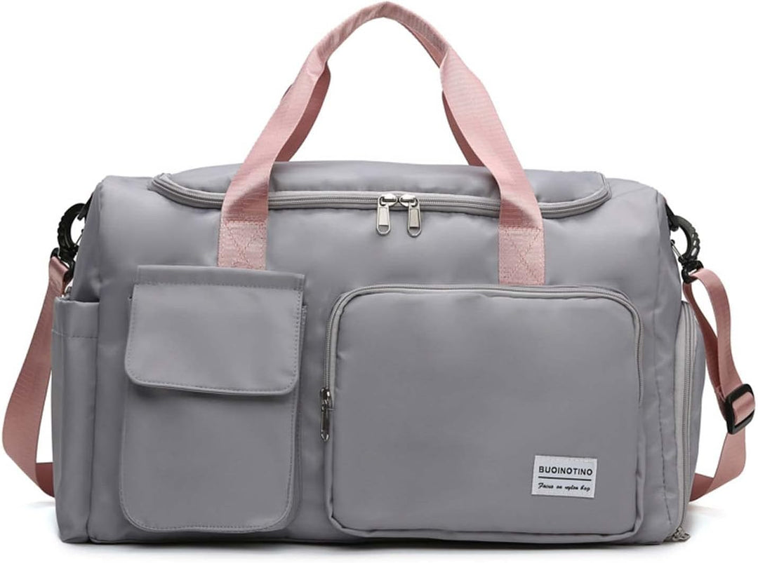 FANDARE Ultraleicht Sporttasche Reisetaschen Handgepäck Übernachtung Sporttasche Handtasche Damen He
