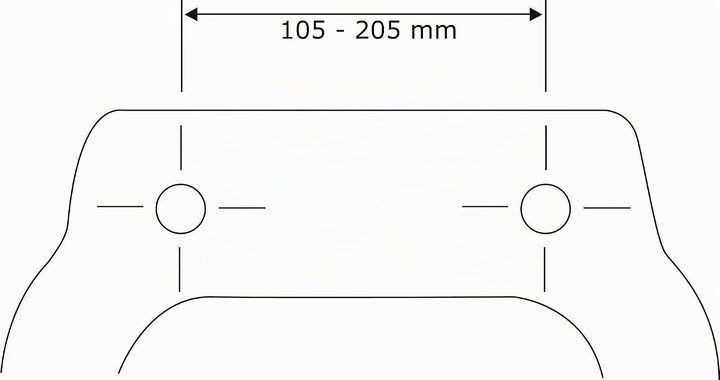 WENKO WC-Sitz Valencia Weiss - Toilettensitz, rostfreie Edelstahlbefestigung, MDF, 36 x 43 cm, Weiss