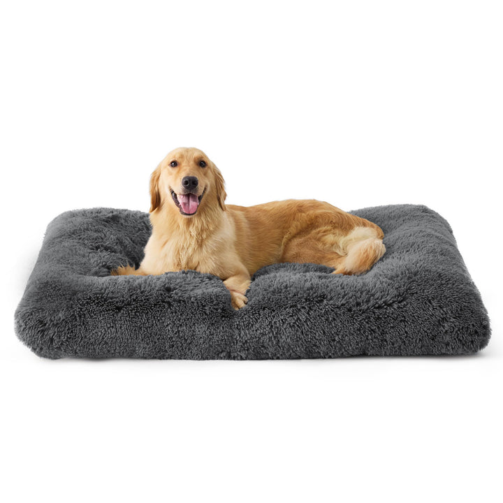 BEDSURE Flauschiges Hundebett Grosse Hunde - 89x58x8 cm Hundebett waschbar für grosse Hunde, rutschf