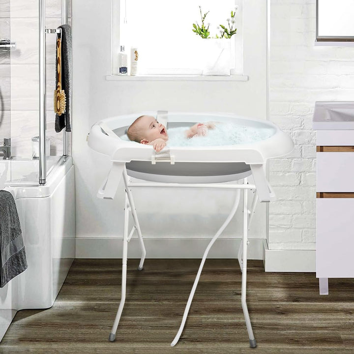 Faltbar Babybadewanne, Grosse Babywanne faltbar, Kinderbadewanne, für Babys von 0-36 Monaten, Faltba