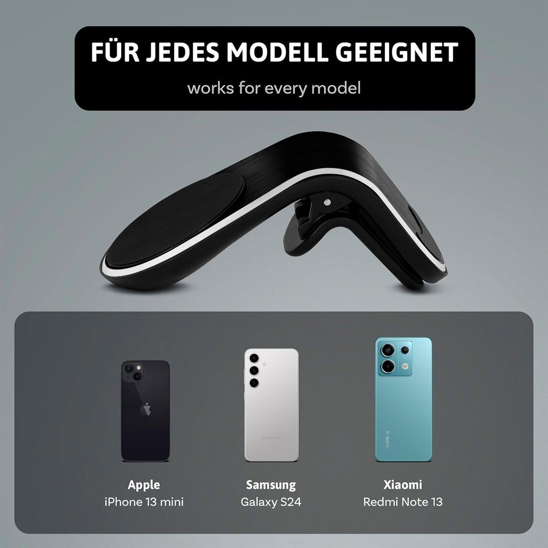 ONEFLOW Car Flex Grip für Samsung Galaxy, Apple iPhone, Huawei, Sony, usw. – Auto Handyhalter für da