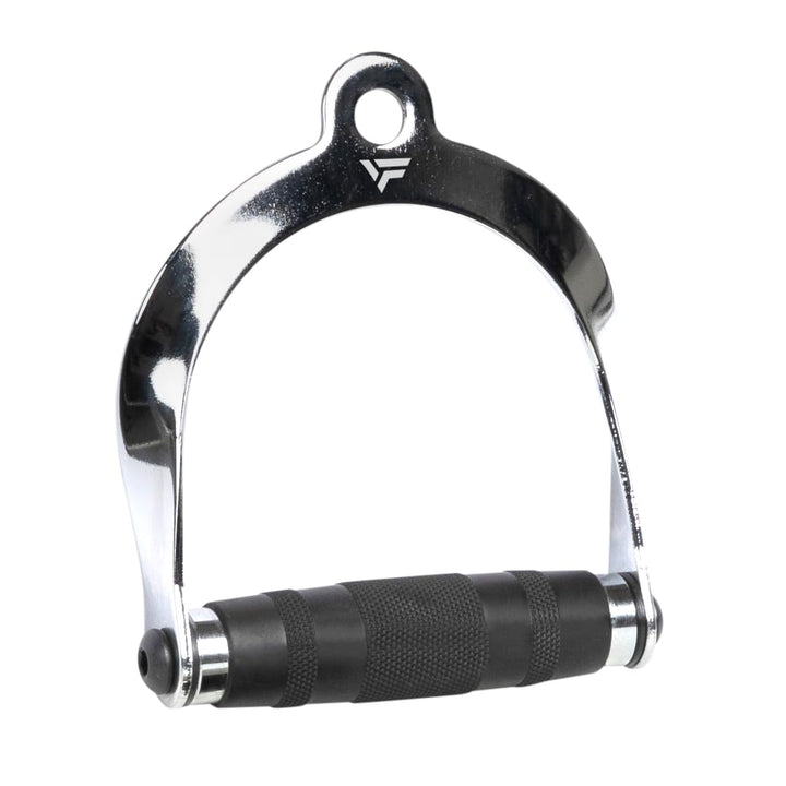 VirtuFit Cable D Handle - Aufsatz für Latzug, Seilzug, Griff mit Drehbarem für Kabelmaschine, Kabelz