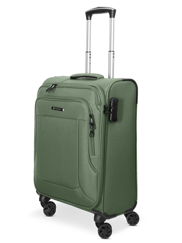 Franky Kabinen-Koffer für Damen und Herren | Kleiner Cabin-Trolley 40 x 20 x 55 cm aus hochwertigem,