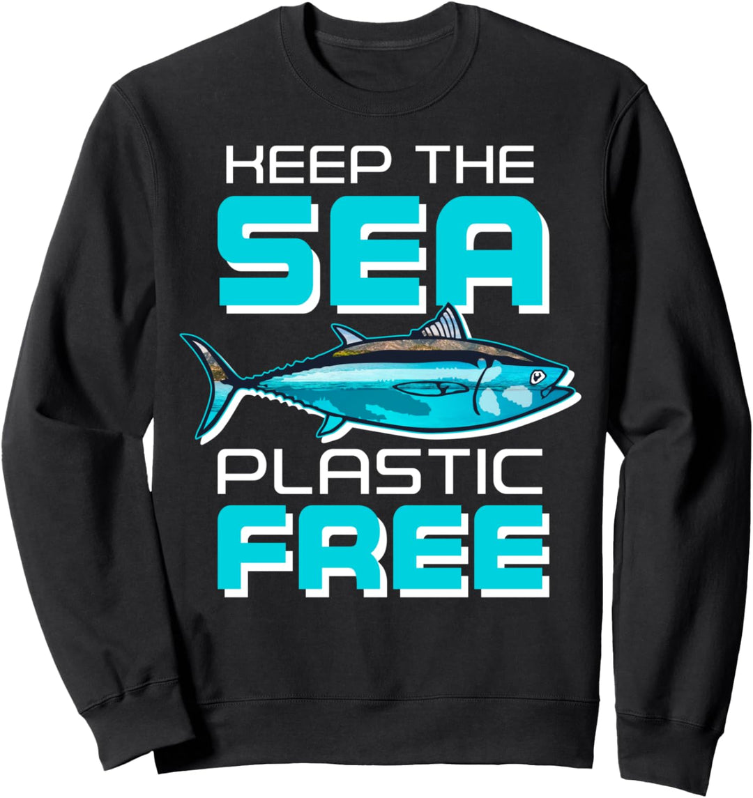 Earth Day 51. Jahrestag Meer Plastikfrei Sauberer Ozean Sweatshirt