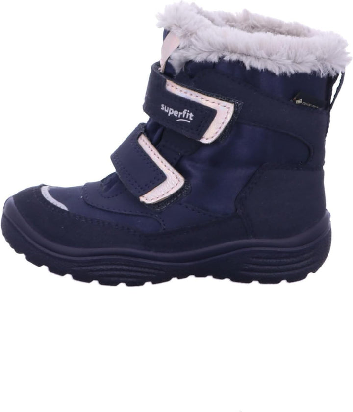 Superfit Mädchen Crystal Gore-tex 1-009091 Stiefel 26 EU Weit Blau 8010, 26 EU Weit Blau 8010