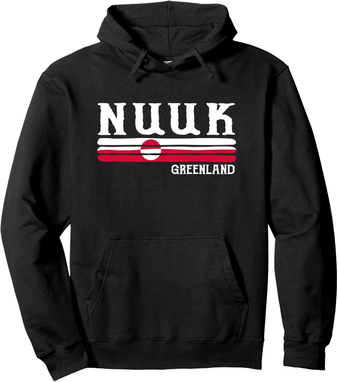 Nuuk Gronland Greenland Souvenir Pullover Hoodie