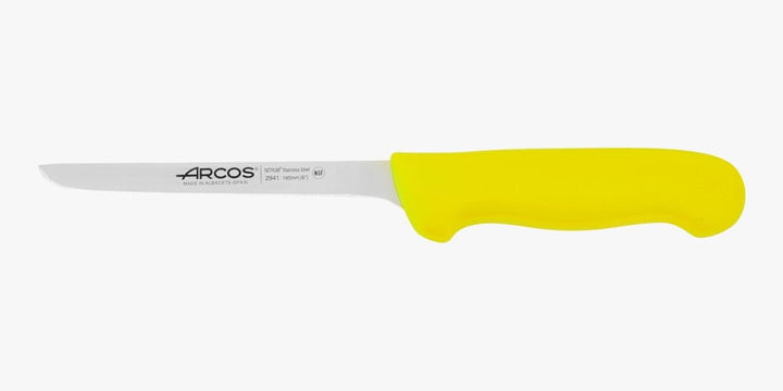 Arcos Ausbeinmesser mit Nitrum Edelstahlklinge 16 cm - Professionelles Messer zum Entbeinen von Flei