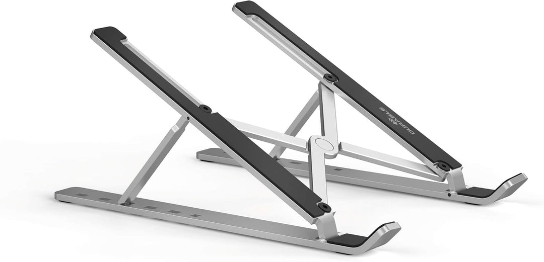 Durable Tischständer für Laptop/Tablet bis 15", faltbar und höhenverstellbar, inkl. Transportbeutel,