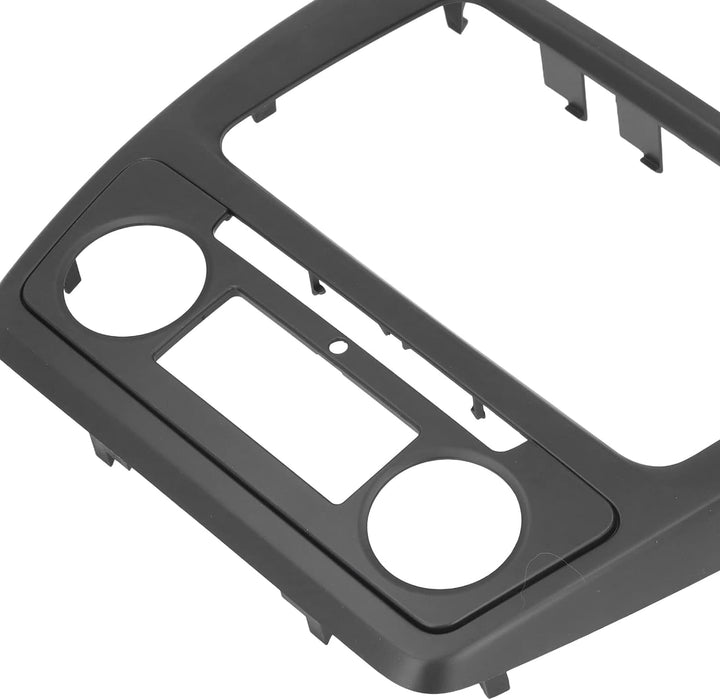 Radio-Faszienspieler, Autoradio Rahmen Blende 2DIN Radio Frontplatte ABS-Autoverkleidungsersatz für