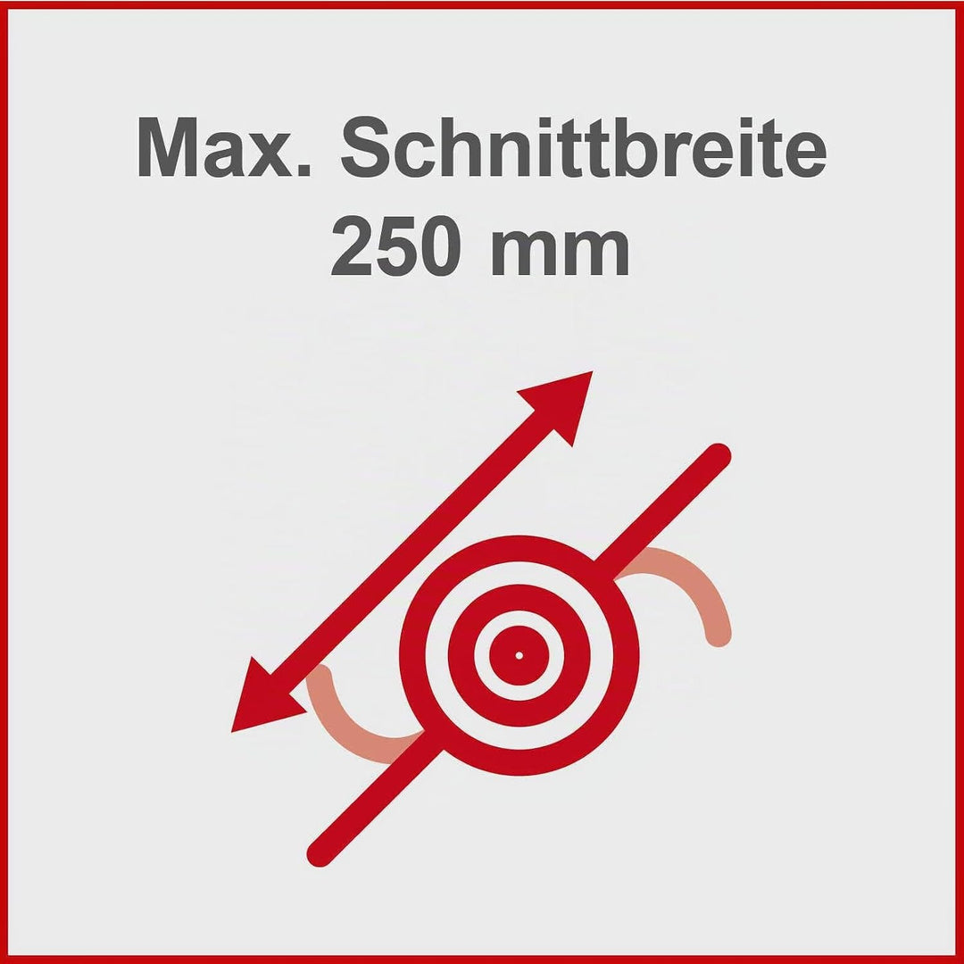 Scheppach Elektro Rasentrimmer EGT350 mit 250mm Schnittbreite | Leistung 350W | Schnittgeschwindigke