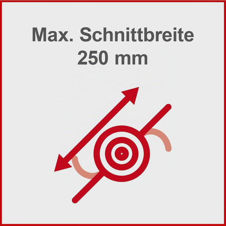 Scheppach Elektro Rasentrimmer EGT350 mit 250mm Schnittbreite | Leistung 350W | Schnittgeschwindigke