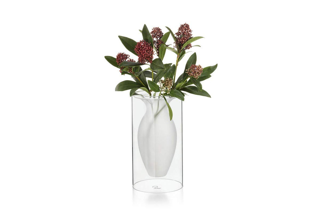 PHILIPPI - Esmeralda Vase (Grösse M) 13 x 13 x 24 cm, 13 x 13 x 24 cm