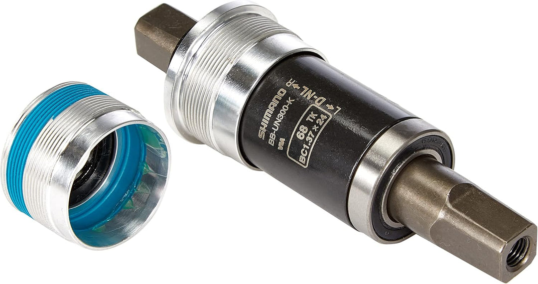 Shimano UN300 Englisches Innenlager Schwarz 68-107 mm, Schwarz 68-107 mm