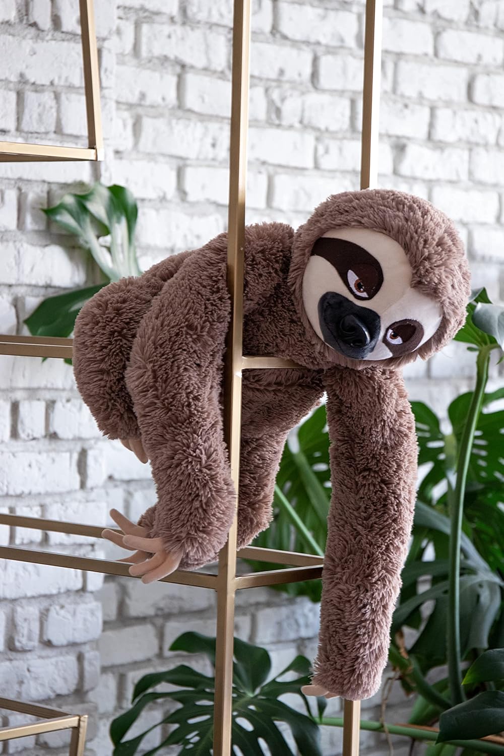 Fancy Faultier Kuscheltier gross 57 cm Kuschel Faultier Plüsch Sloth Stofftier Plüschtier XXL Süss P