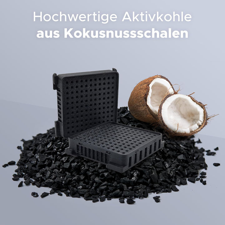 Aktivkohlefilter für Liebherr Kühlschrank 909698900, 988242900, 988246000 – Ersatz Fresh Air Filter,