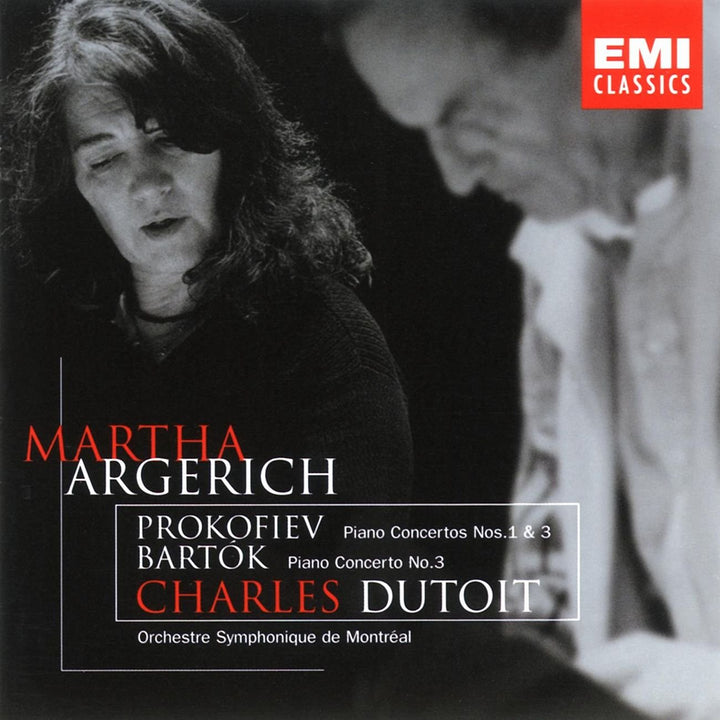 Prokofiev: klavierkonzert Nos. 1 und 3 / Bartók: Klavierkonzert. No. 3, Audio-CD