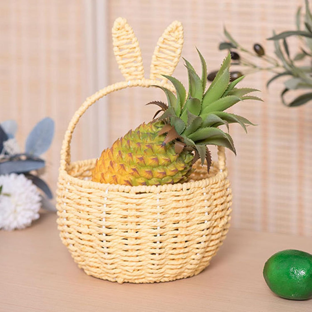 Osterkörbchen Mit Henkel, Kinder Osternest Korb, Oster Geschenktüten, Ostertüten Aufbewahrung Osterg