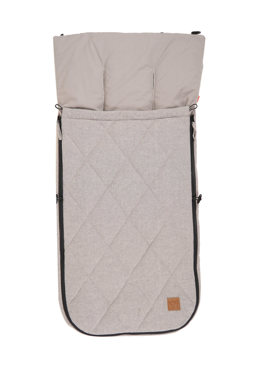 Kaiser Sommer Fusssack Nikko, light grey melange, light grey melange