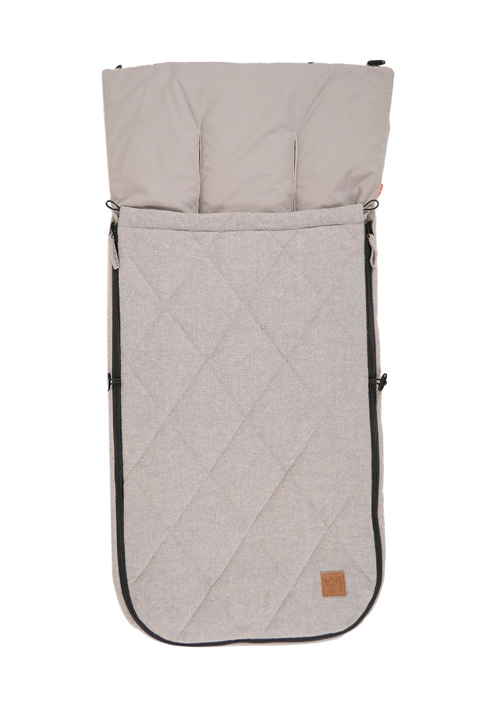 Kaiser Sommer Fusssack Nikko, light grey melange, light grey melange