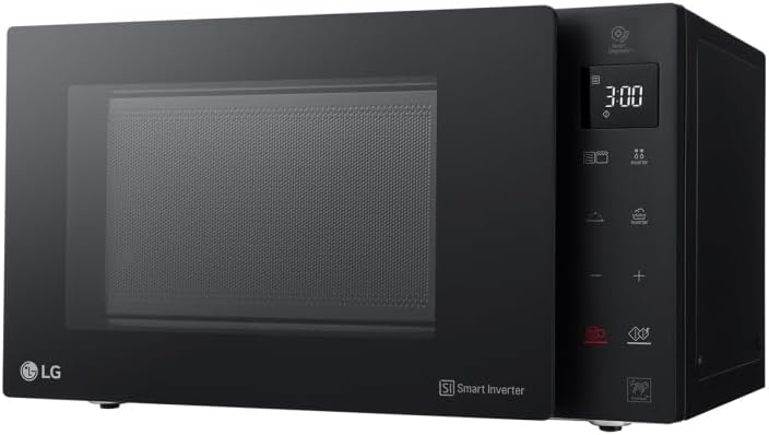LG MH7235GPS Mikrowelle Smart Inverter mit Quarzgrill, 32 Liter, 1200 W, Automatikprogramme, 5 Leist