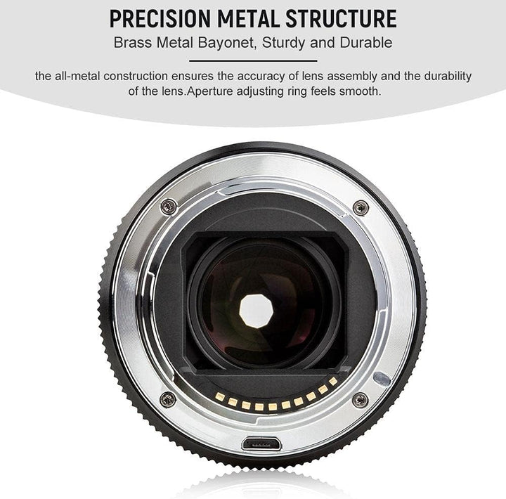 VILTROX 33mm F1.4 E Autofokus Objektiv APS-C Grosse Blende Augenfokus Prime Objektiv für Sony E-Moun