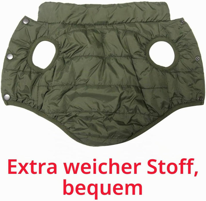 JoyDaog Fleece Hundejacke für Winter kaltes Wetter, Extra Weicher Hundemantel für grosse Hunde, Wind