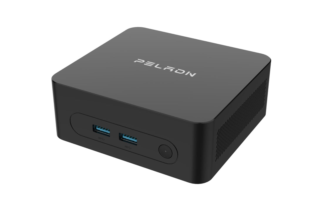 PELADN Mini PC, 7505(up to 3.5GHz),8GB LPDDR4/256GB SSD,Type-C/Dual HDMI 4K/60Hz Triple-Display WiFi