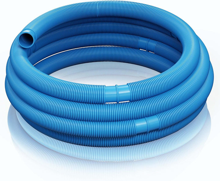 Teichtip ® 21m - 32mm - Schwimmbadschlauch mit 165g/m - Made in Europe