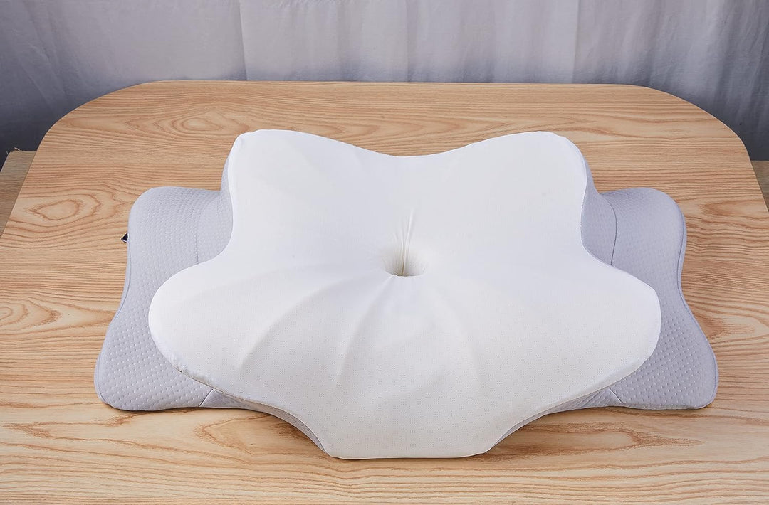 DONAMA Bequemer und atmungsaktiver Kissenbezug für das Nackenstützkissen JK79 (Nur für 55x31x11CM) G