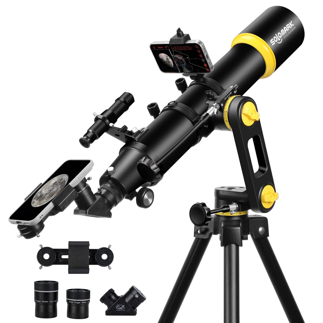 Teleskop, Teleskope für Erwachsene, professionelle Astronomie, 90 mm Öffnung, 700 mm Hochleistungste